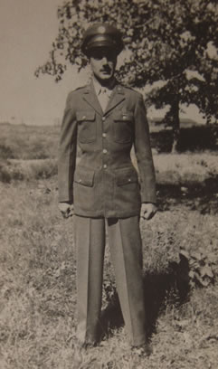 George in uniform 